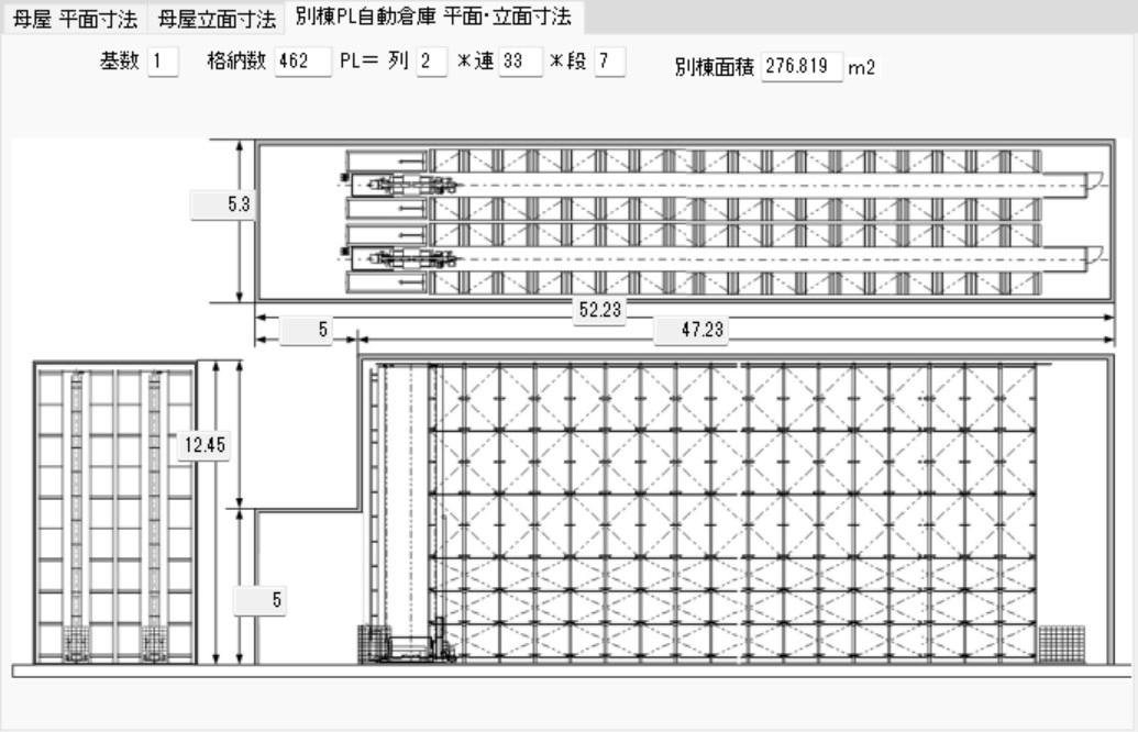母屋・別棟PL自動倉庫